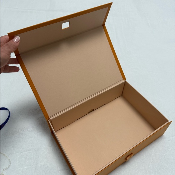 Louis Vuitton Gift Box with Blue Ribbon, Card, Envelope, and Tag - Picture 3 of 8